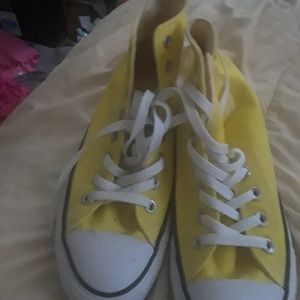 Gently Worn Sunshine Yellow Converse